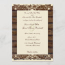Search for rodeo wedding invitations Wood