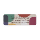 Search for jewel tones return address labels Colourful