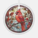 Search for red cardinal bird ornaments Memorial