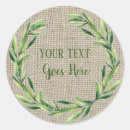 Recherche de vintage wreath stickers Rustique