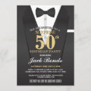 Search for bow tie birthday invitations Tuxedo