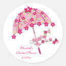 Search for pink umbrella stickers Floral