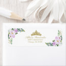 Search for watercolor return address labels Glitter