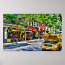 Recherche de bistros posters New york