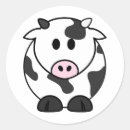 Search for cartoon cattle stickers Moo