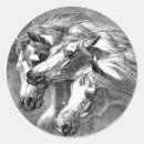 Recherche de small horse autocollants Vintage