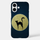 Recherche de lune de chat iphone coques Silhouette