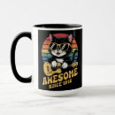 Search for cat birthday mugs Retro
