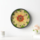 Recherche de vert citron horloges Floral