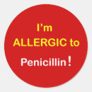 Search for allergic stickers Alert