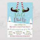 Search for lets get elfed up invitations Party