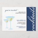Search for blue cocktail party invitations Trendy