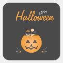 Search for happy halloween stickers White
