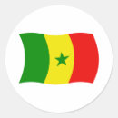 Recherche de senegal autocollants Drapeau