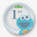 Search for cookie monster plates Birthday