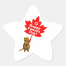 Search for beaver stickers Maple leaf