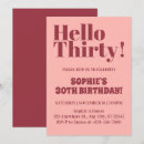 Search for bold birthday invitations Modern