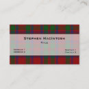 Search for scottish business cards Tartan