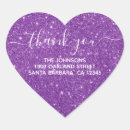 Search for purple thank you stickers Cute