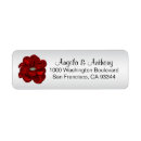 Search for silver foil return address labels Classy