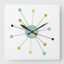 Search for space clocks Mid century modern