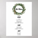 Search for christmas wedding menus Greenery