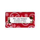 Search for party hat return address labels Western