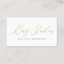 Search for king business cards Gold