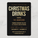 Search for gold glitter christmas invitations Reindeer