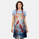 Search for red cardinal bird aprons Birds
