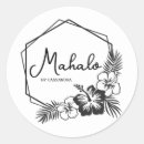 Search for mahalo stickers Hawaiian