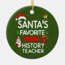 Search for history teacher gifts Santa