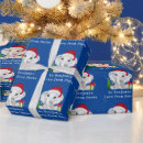 Search for christmas elephant wrapping paper Blue
