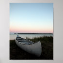 Search for lake sunset art Canoe