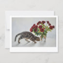 Recherche de chats roses cartes postales Floral