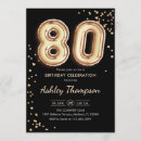 Search for number eighty invitations For her