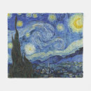 Recherche de van gogh couvertures plaids Bleu