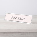 Search for boss lady name plates Self employed