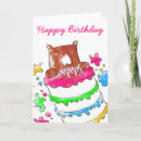 Search for cake drawing birthday cards Animal