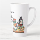 Search for cats and books mugs Cute