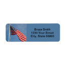 Recherche de usa flag return address labels Drapeau américain