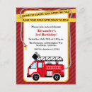 Search for firefighter 4x5 invitations For kids