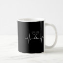 Search for heartbeats mugs Badminton player