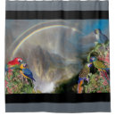 Search for waterfall shower curtains Parrots
