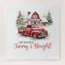 Search for vintage christmas puzzles Watercolor