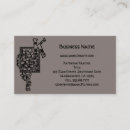Recherche de style antique cartes visite Professionnel