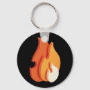 Search for fire flame keychains Flaming