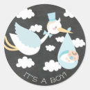 Search for boy stork stickers It's a boy