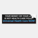 Search for health bumper stickers Health care reform