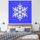Search for snowflakes canvas prints Winter